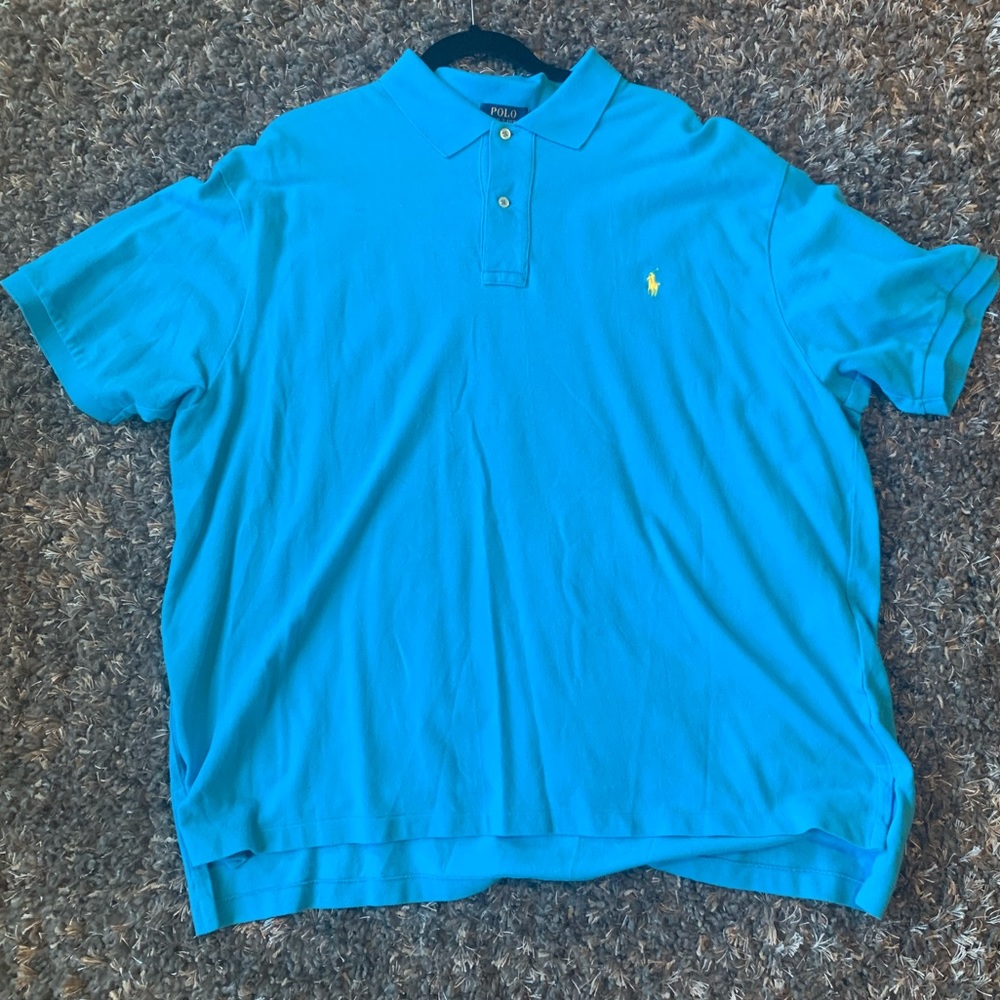 Polo light blue shirt
